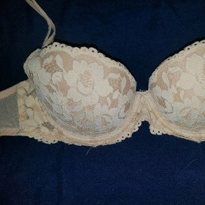VS PINK sexy push up lace bra 32a